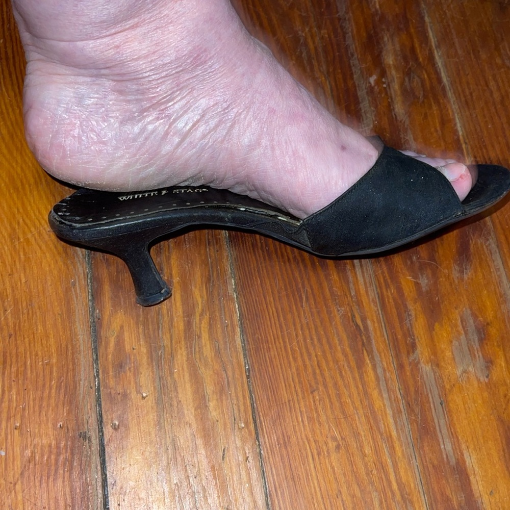 SHOES-Mules Cloth 2-1/2inches Great Feel